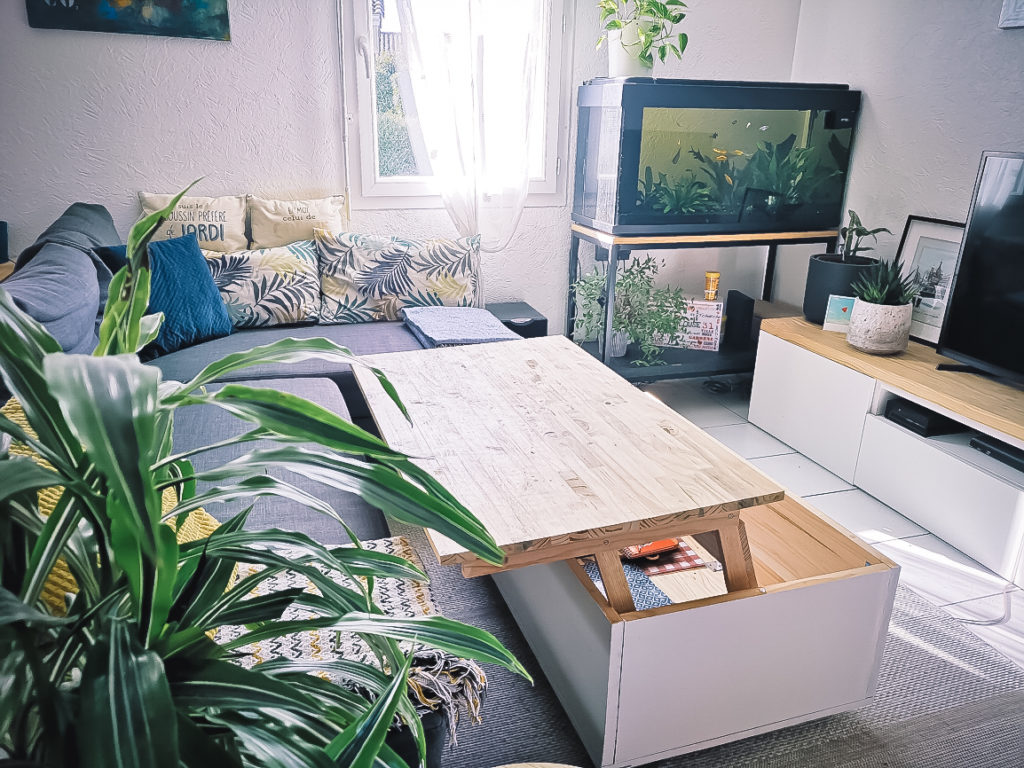 DIY : Créer sa table basse et le mécanisme relevable