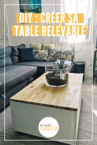 DIY : Créer sa table basse et le mécanisme relevable