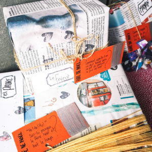 DIY : Faites un emballage cadeau express #upcycling #gift