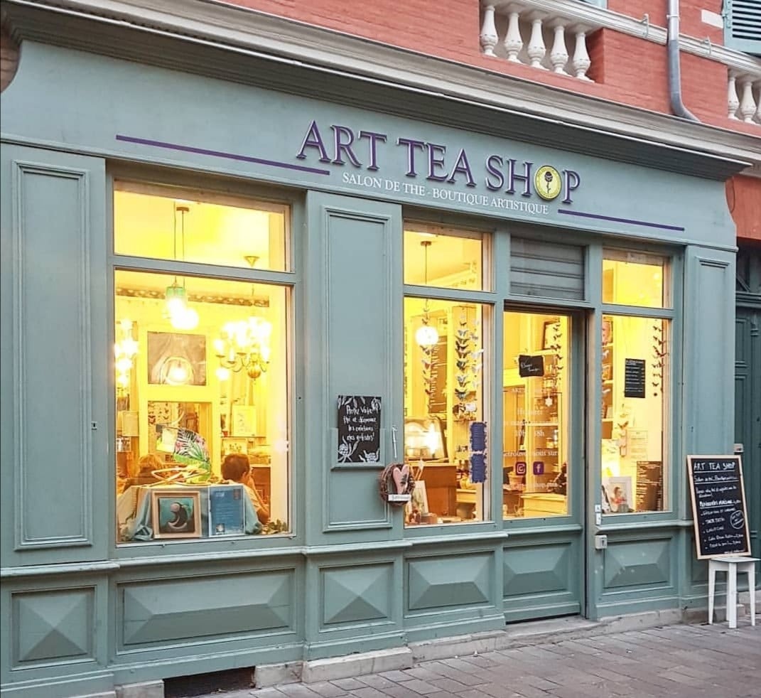 Art Tea Shop, le nouveau salon de thé en plein coeur de Toulouse pour les curieux de l'Art. #toulousecreative