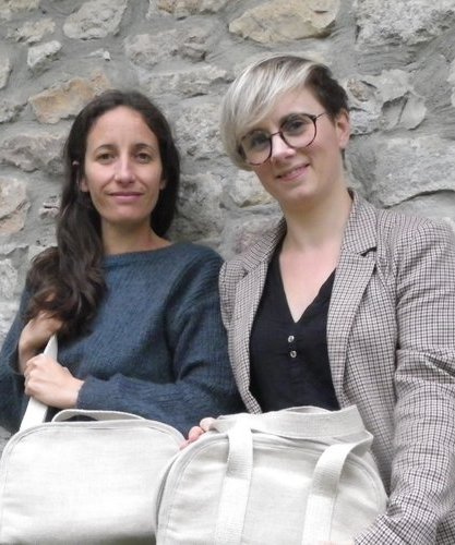 Cinthia Born et Elodie Madebos, les deux fondatrices du Mouton Givré (crédit Mouton Givré)
